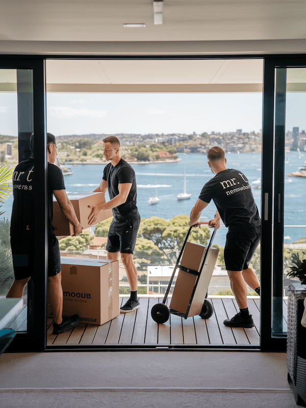 removals-north-shore Mr. T Removals team moving a house as furniture movers North Shore.